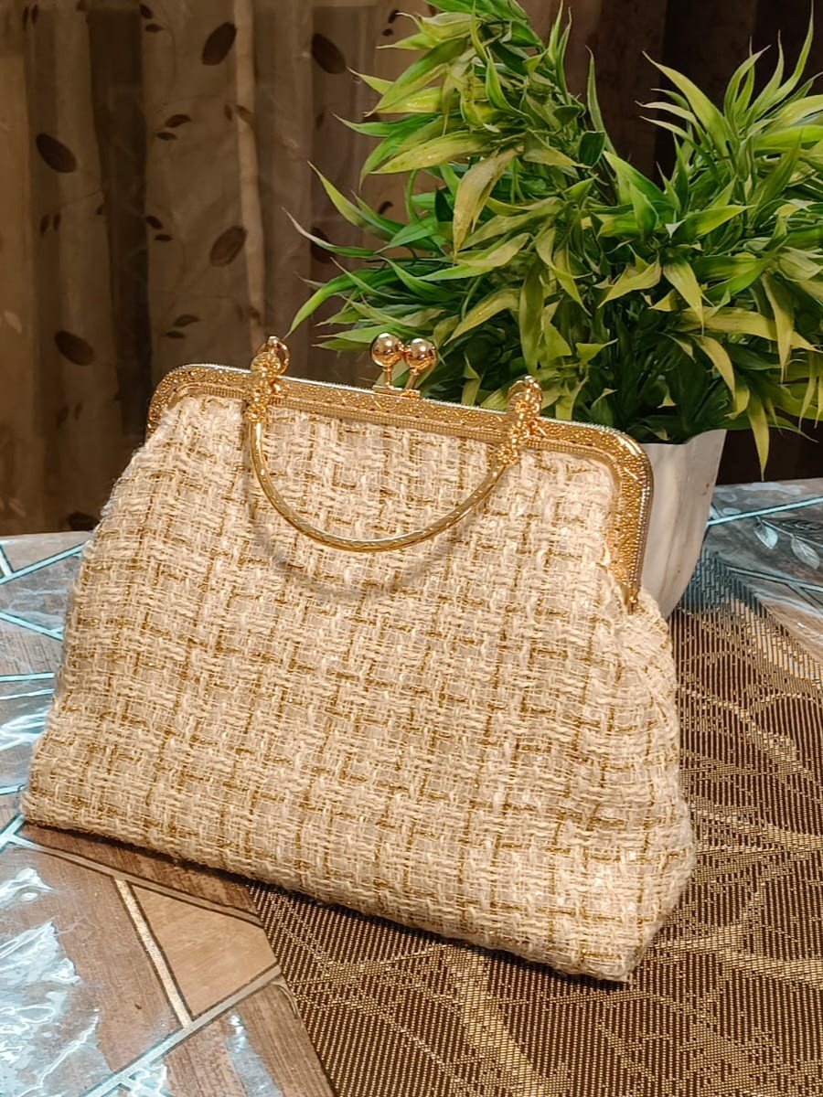 The Golden Thread Clasp Bag