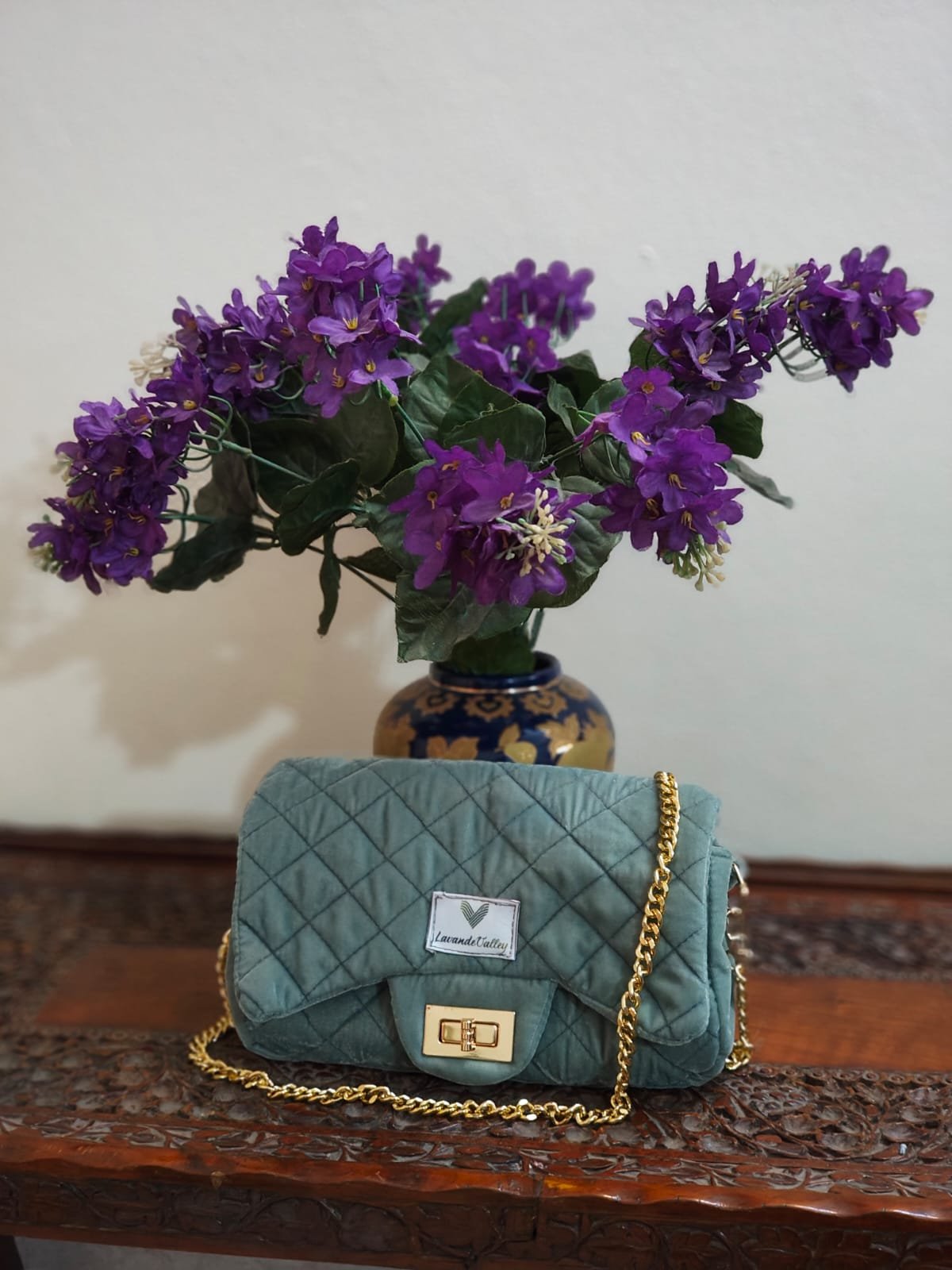 Green Hour Shoulder Bag